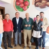 Momento de la visita la empresa 'Cafés Tamazor'